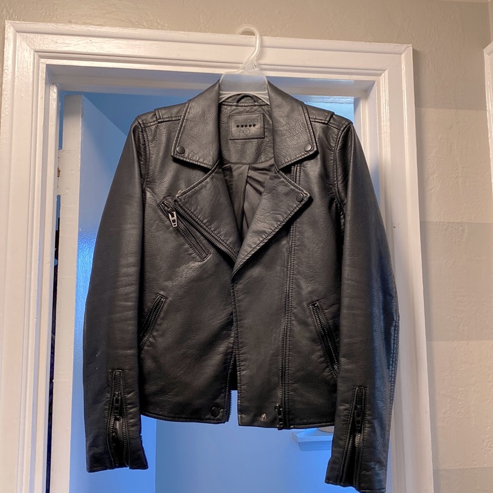 Blank NYC Leather jacket. Size: small